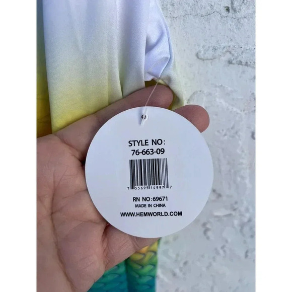 KOBALT 1 Mens Long Sleeve Sun Protection Dolphin Fishing T Shirt Multi L MT08 - Picture 9 of 11